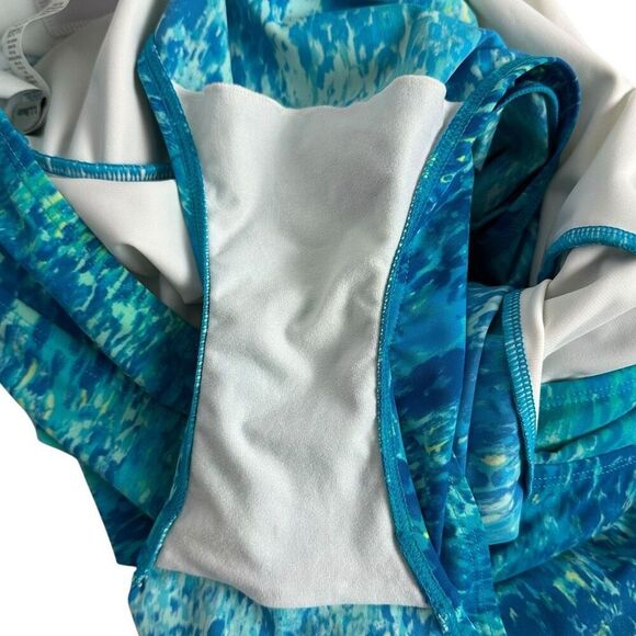 LL Bean One-Piece Halter Swim Dress 16 Long - Picture 8 of 10